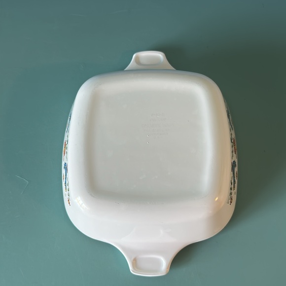 Country Festival Corningware Individual Casserole Dish 1 3/4 cup - Picture 3 of 5